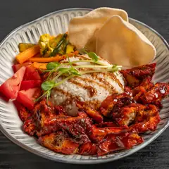 Roasted BBQ Rice Bowl